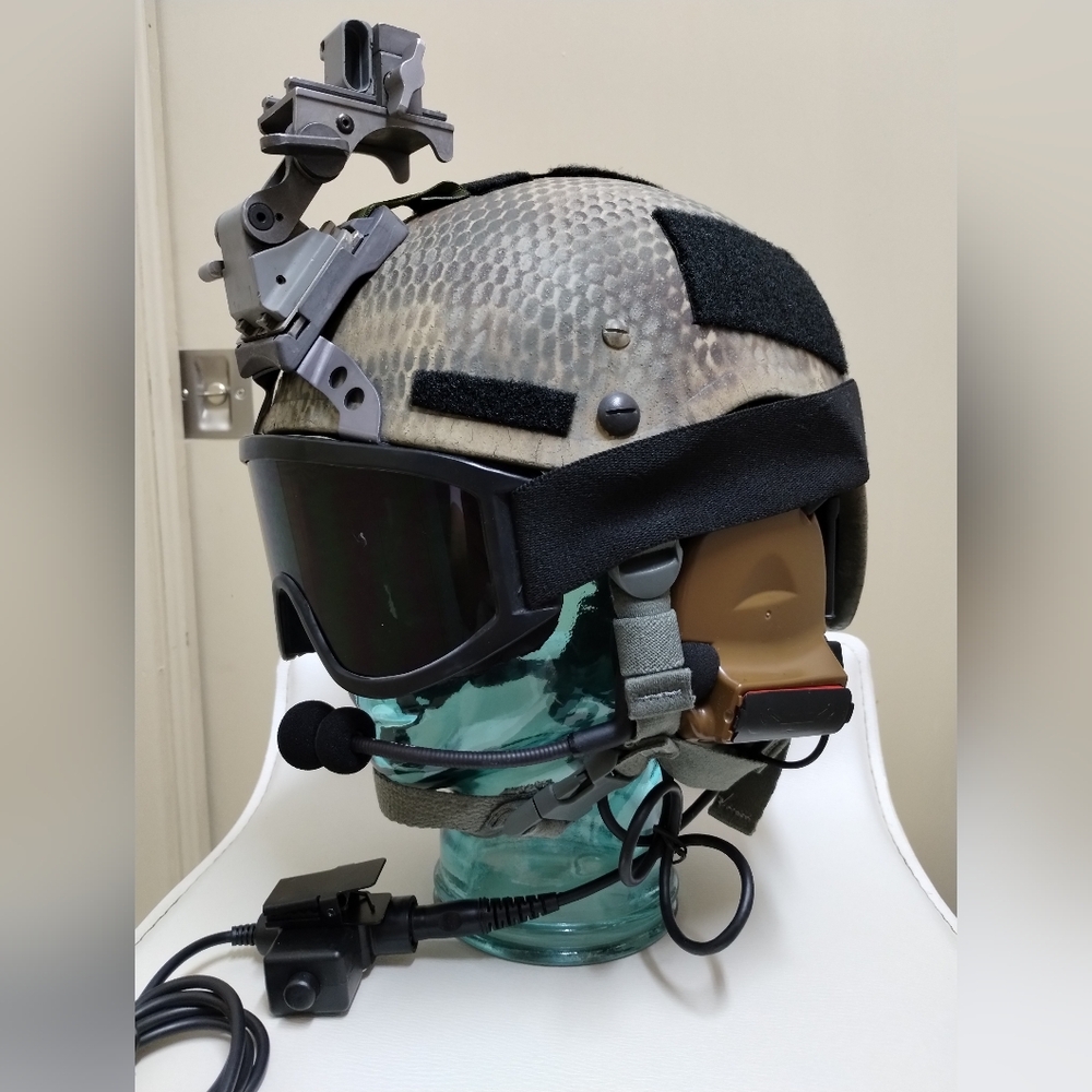 USGI Custom Snake Skin Camo SOAH CVC 132B Special Forces Devgru NSW SF High Cut